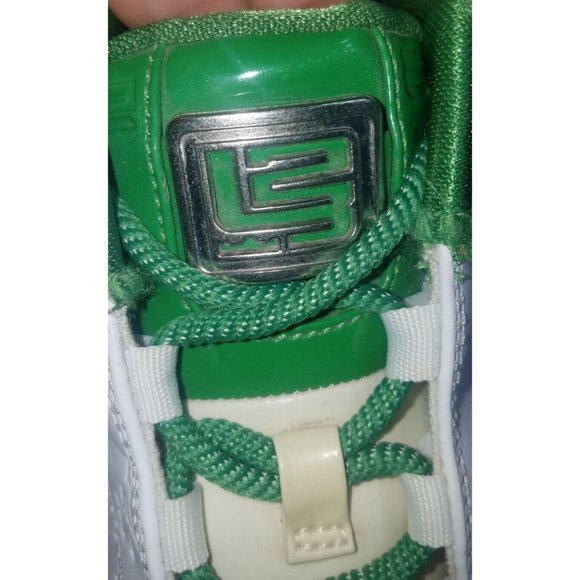 Nike Air Zoom Lebron Low ST Grass Sample 315837-111 White Green Men Size 10 EUC main image 4